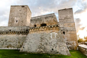 Bari old town Svevo castle Italy Puglia